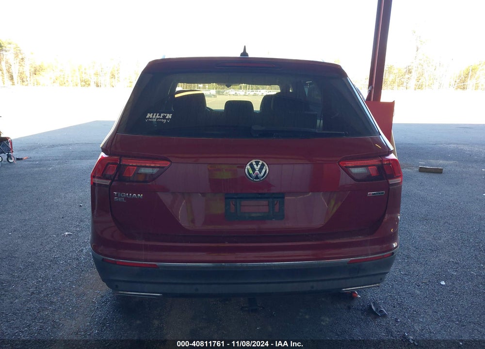 2019 VOLKSWAGEN TIGUAN 2.0T SE/2.0T SEL/2.0T SEL R-LINE/2.0T SEL R-LINE BLACK VIN: 3VV2B7AX0KM020998