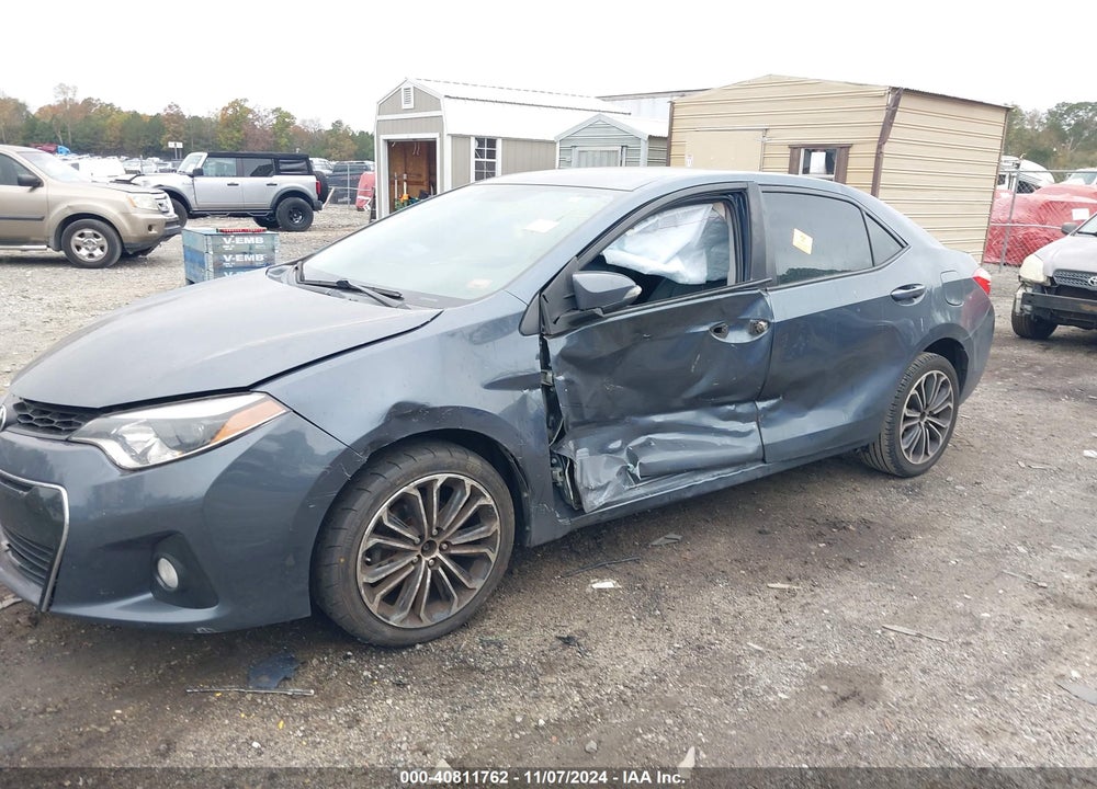 2016 TOYOTA COROLLA VIN: 2T1BURHE0GC570887