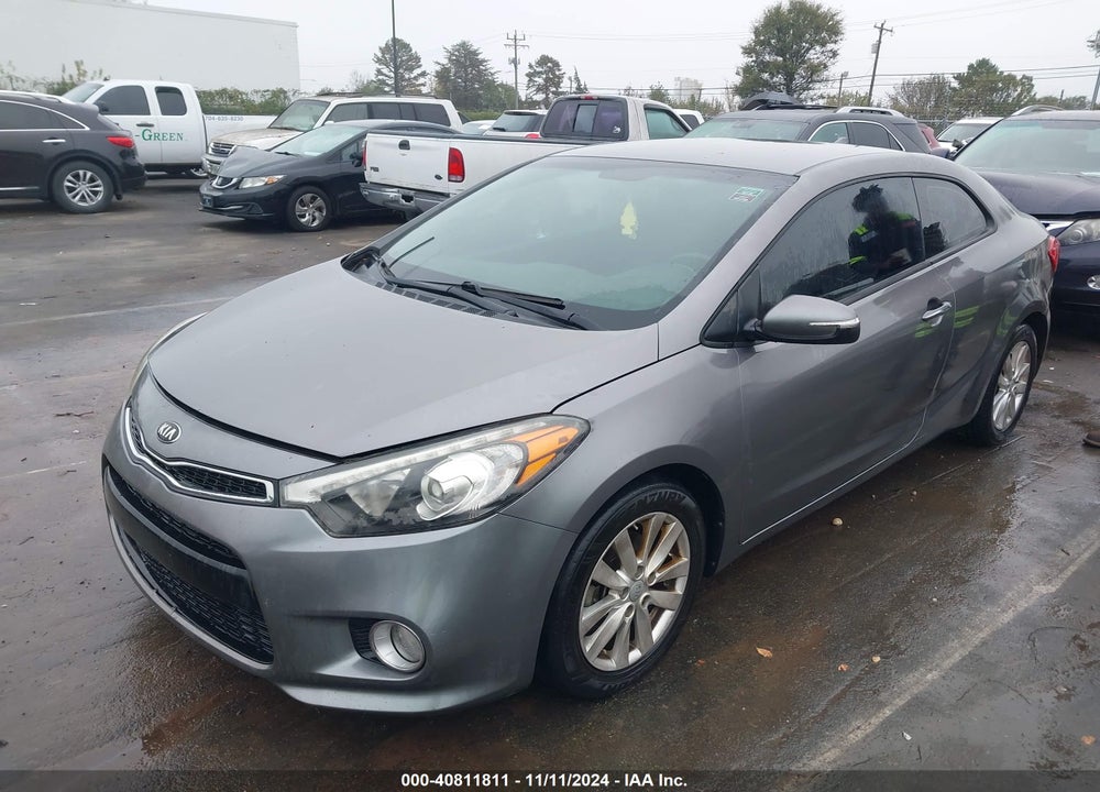 2014 KIA FORTE KOUP EX VIN: KNAFX6A88E5247030