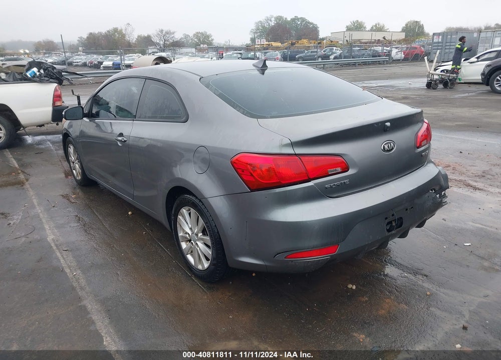 2014 KIA FORTE KOUP EX VIN: KNAFX6A88E5247030