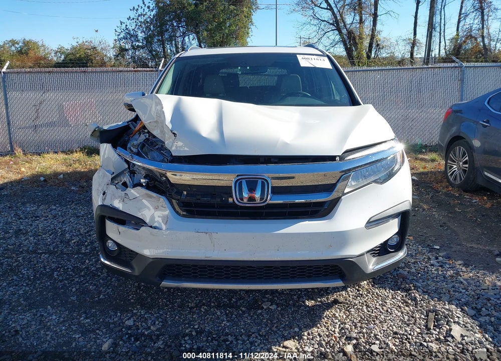 2019 HONDA PILOT TOURING VIN: 5FNYF6H62KB046446