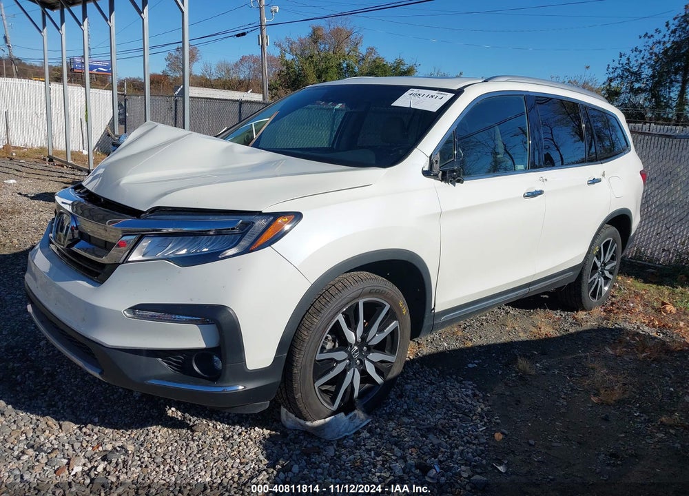 2019 HONDA PILOT TOURING VIN: 5FNYF6H62KB046446
