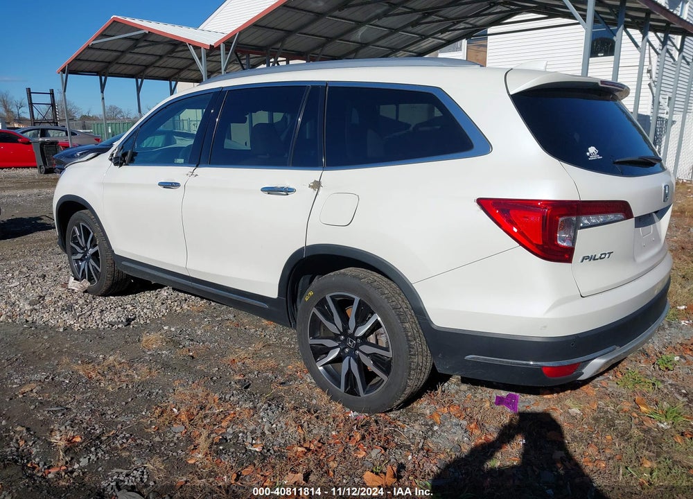 2019 HONDA PILOT TOURING VIN: 5FNYF6H62KB046446