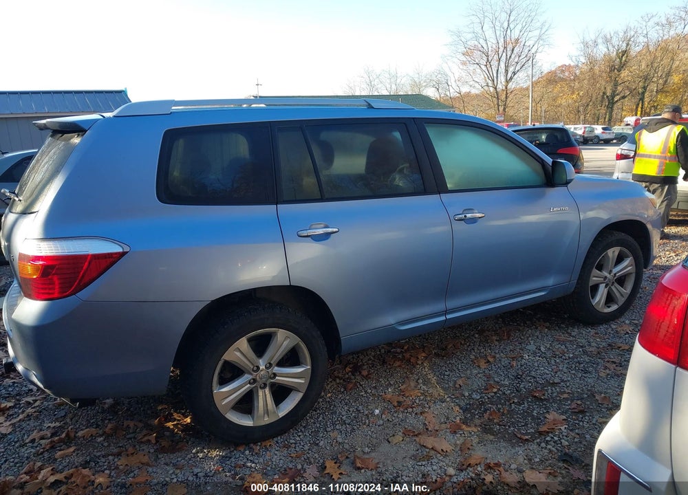2008 TOYOTA HIGHLANDER LIMITED VIN: JTEES42A882075585