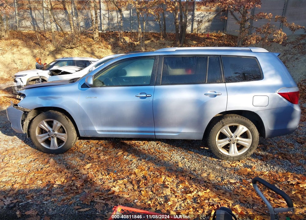 2008 TOYOTA HIGHLANDER LIMITED VIN: JTEES42A882075585