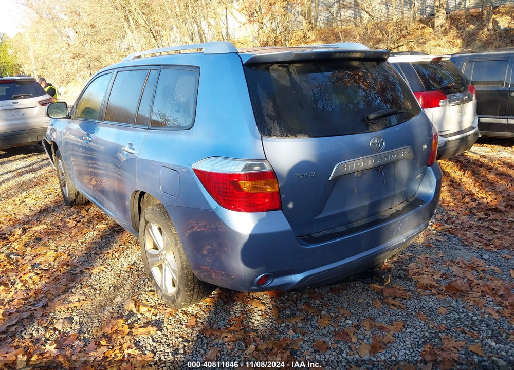 2008 TOYOTA HIGHLANDER LIMITED VIN: JTEES42A882075585