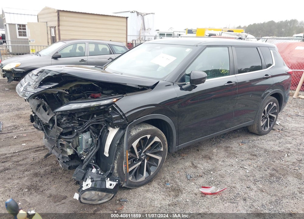2022 MITSUBISHI OUTLANDER SE 2.5 2WD VIN: JA4J3UA87NZ066372