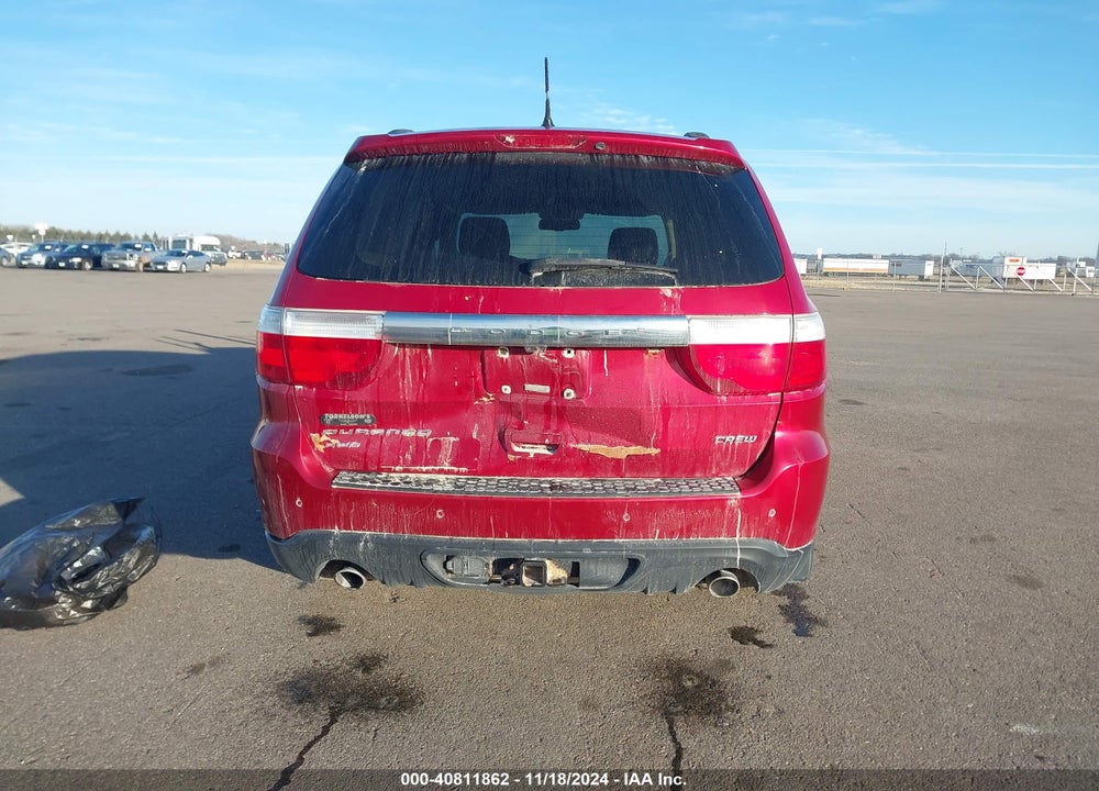 2011 DODGE DURANGO VIN: 1D4SE4GT5BC631011
