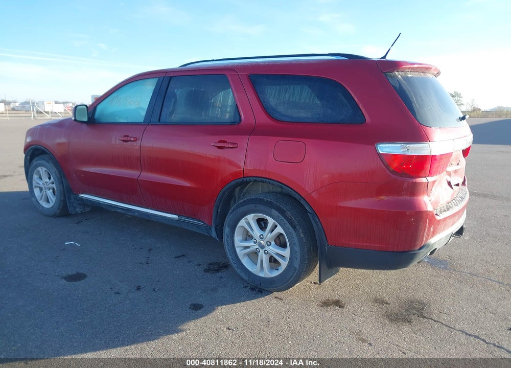 2011 DODGE DURANGO VIN: 1D4SE4GT5BC631011