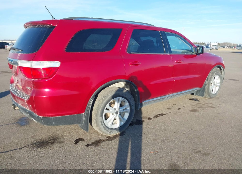 2011 DODGE DURANGO VIN: 1D4SE4GT5BC631011