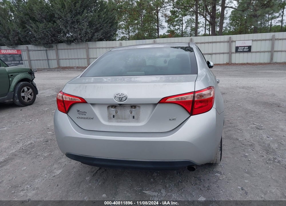 2017 TOYOTA COROLLA LE VIN: 5YFBURHE5HP683087