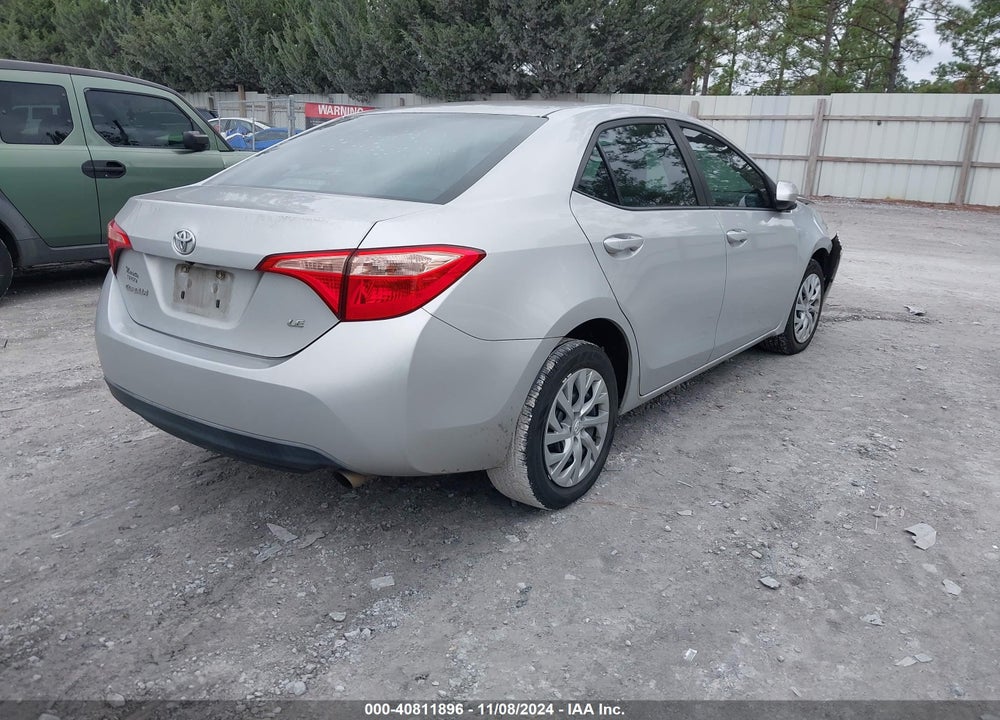 2017 TOYOTA COROLLA LE VIN: 5YFBURHE5HP683087