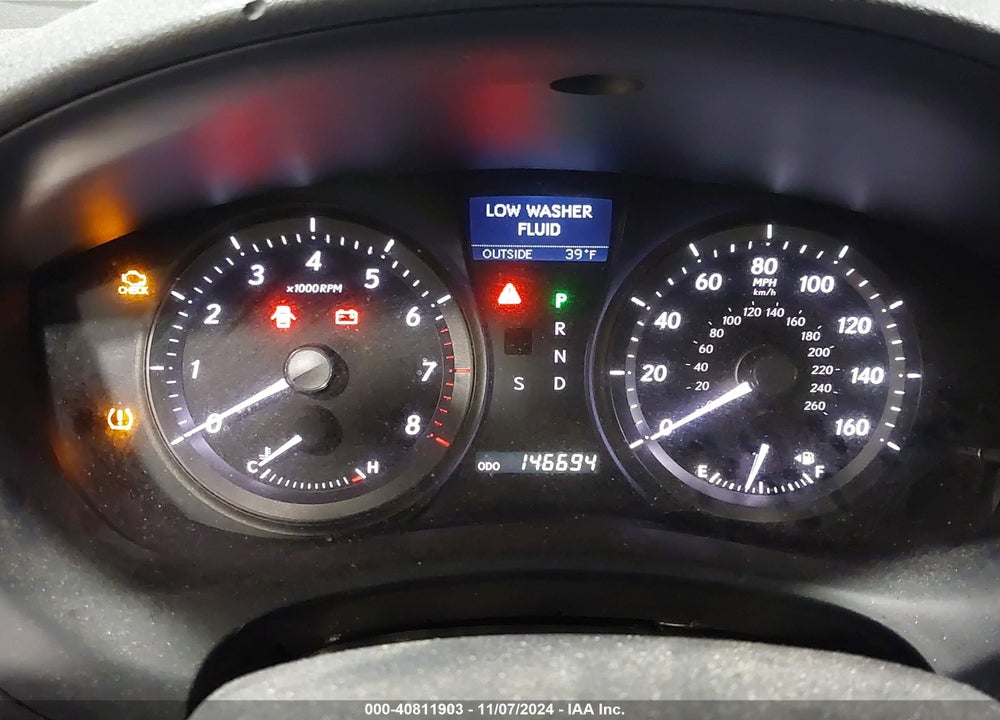 2007 LEXUS ES 350 VIN: JTHBJ46G672104569