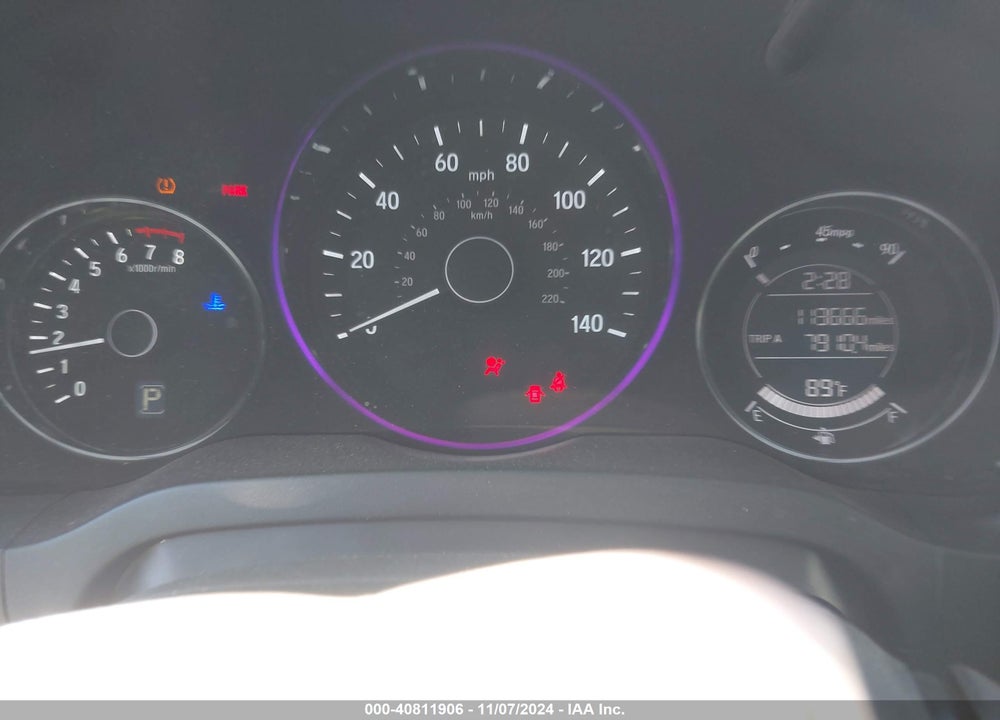 2016 HONDA HR-V LX VIN: 3CZRU5H31GM719993