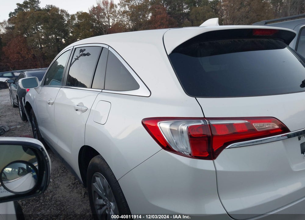 2016 ACURA RDX WATCH PLUS PKG VIN: 5J8TB3H30GL007533