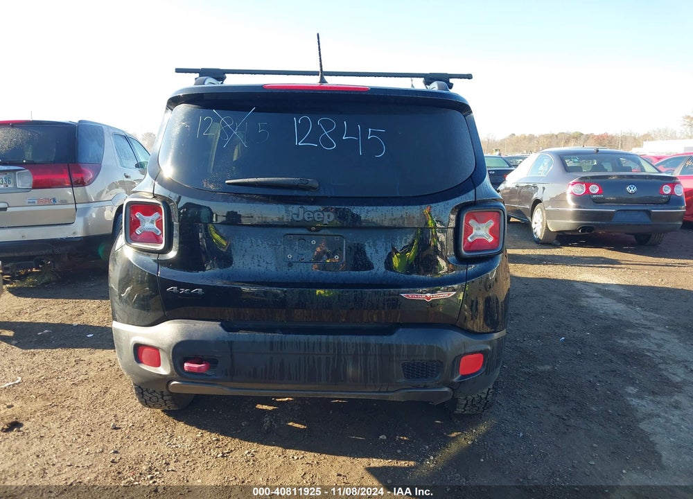 2017 JEEP RENEGADE TRAILHAWK 4X4 VIN: ZACCJBCBXHPG12845