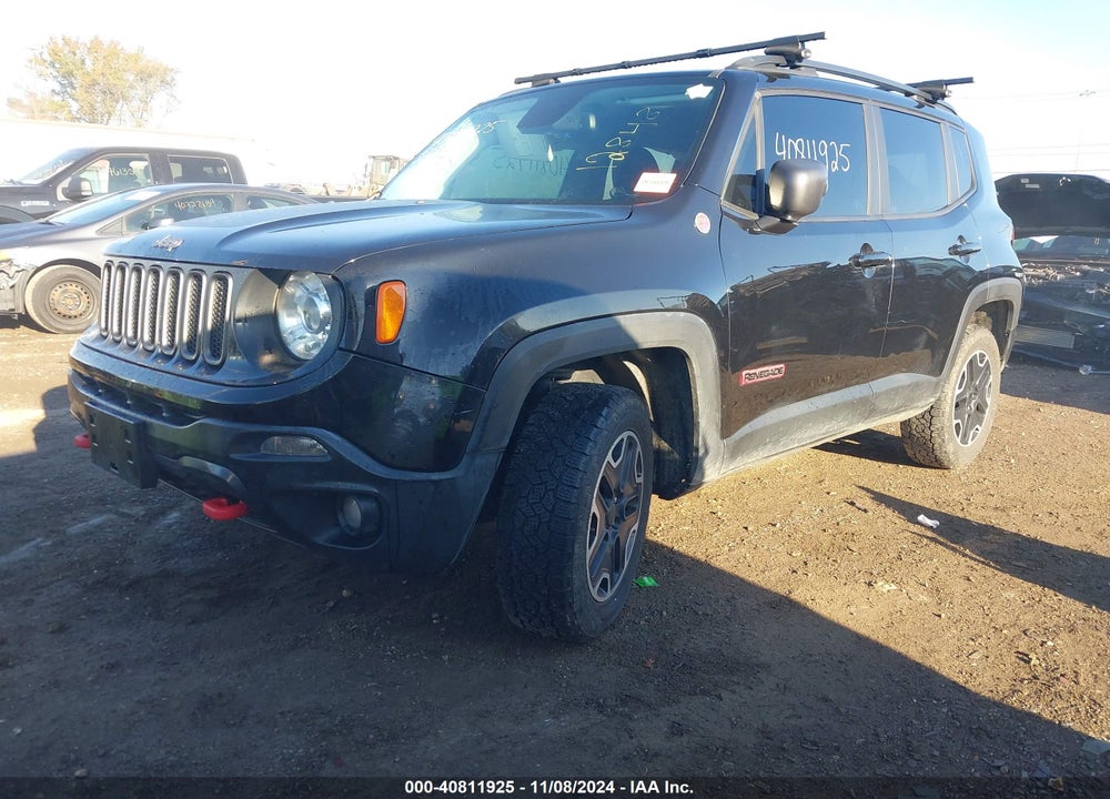 2017 JEEP RENEGADE TRAILHAWK 4X4 VIN: ZACCJBCBXHPG12845