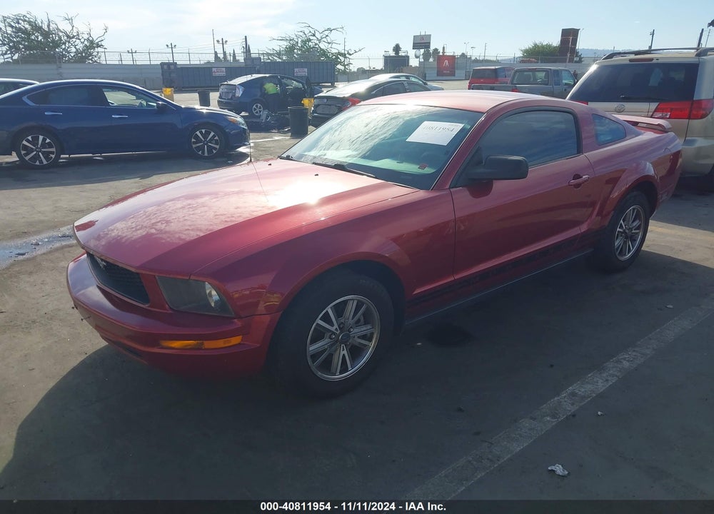 2005 FORD MUSTANG V6 DELUXE/V6 PREMIUM VIN: 1ZVFT80N455104879