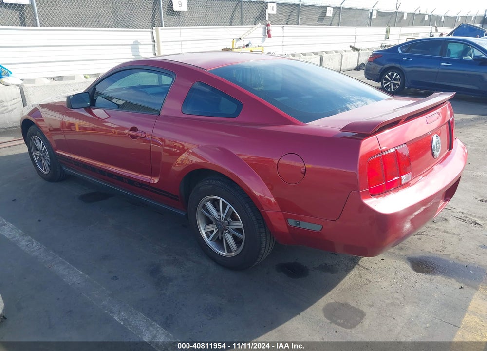 2005 FORD MUSTANG V6 DELUXE/V6 PREMIUM VIN: 1ZVFT80N455104879