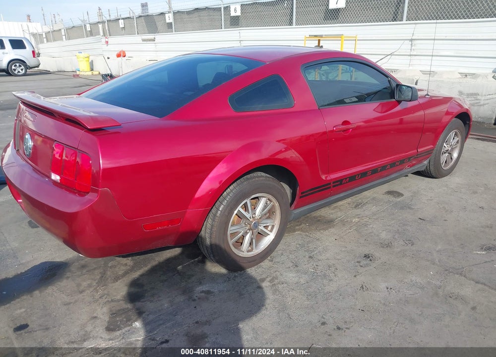 2005 FORD MUSTANG V6 DELUXE/V6 PREMIUM VIN: 1ZVFT80N455104879