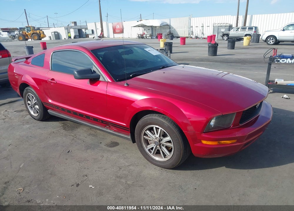 2005 FORD MUSTANG V6 DELUXE/V6 PREMIUM VIN: 1ZVFT80N455104879