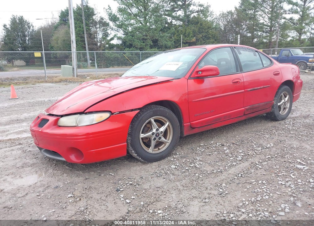 2002 PONTIAC GRAND PRIX GT VIN: 1G2WP52K72F164948