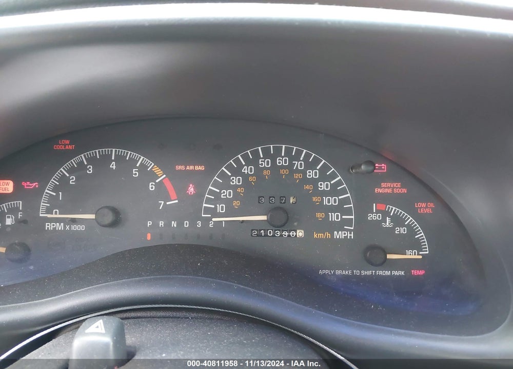 2002 PONTIAC GRAND PRIX GT VIN: 1G2WP52K72F164948