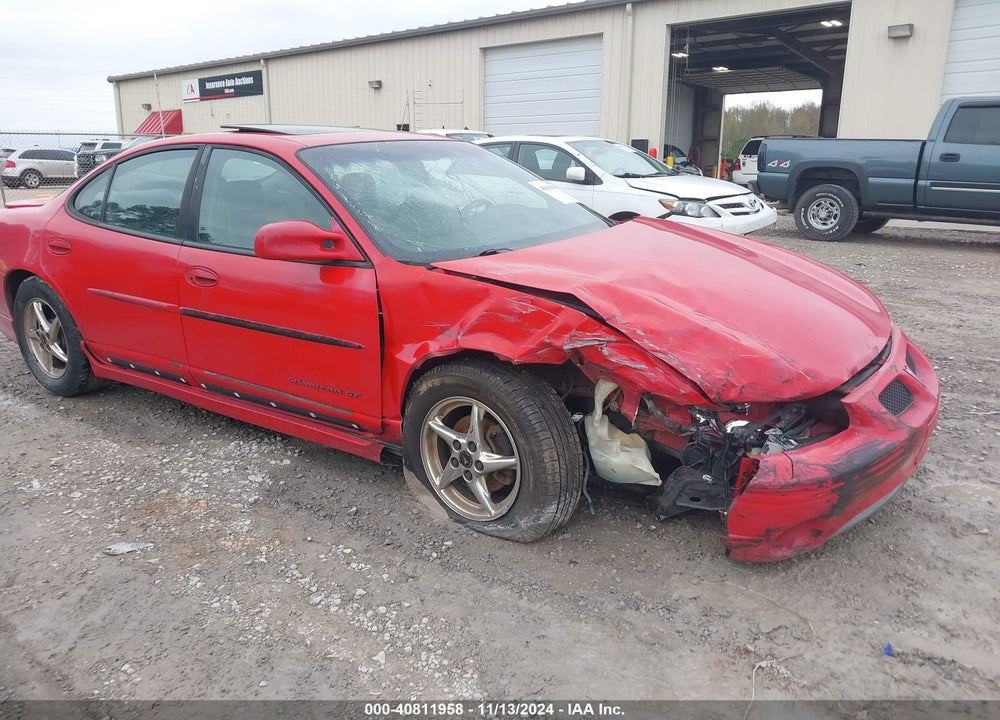 2002 PONTIAC GRAND PRIX GT VIN: 1G2WP52K72F164948