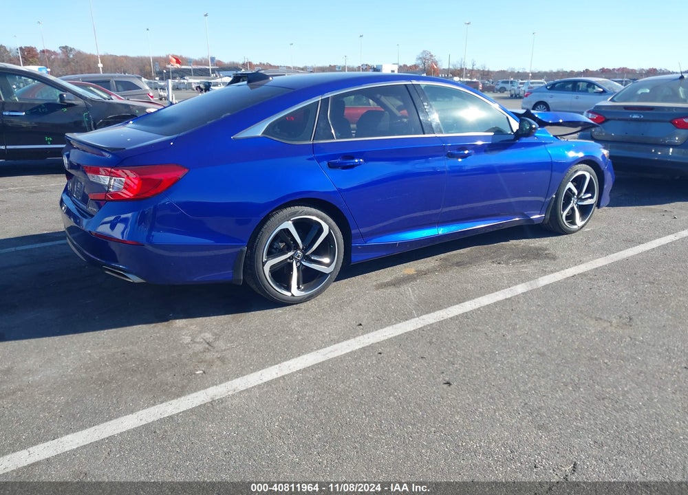 2021 HONDA ACCORD SPORT VIN: 1HGCV1F37MA024027