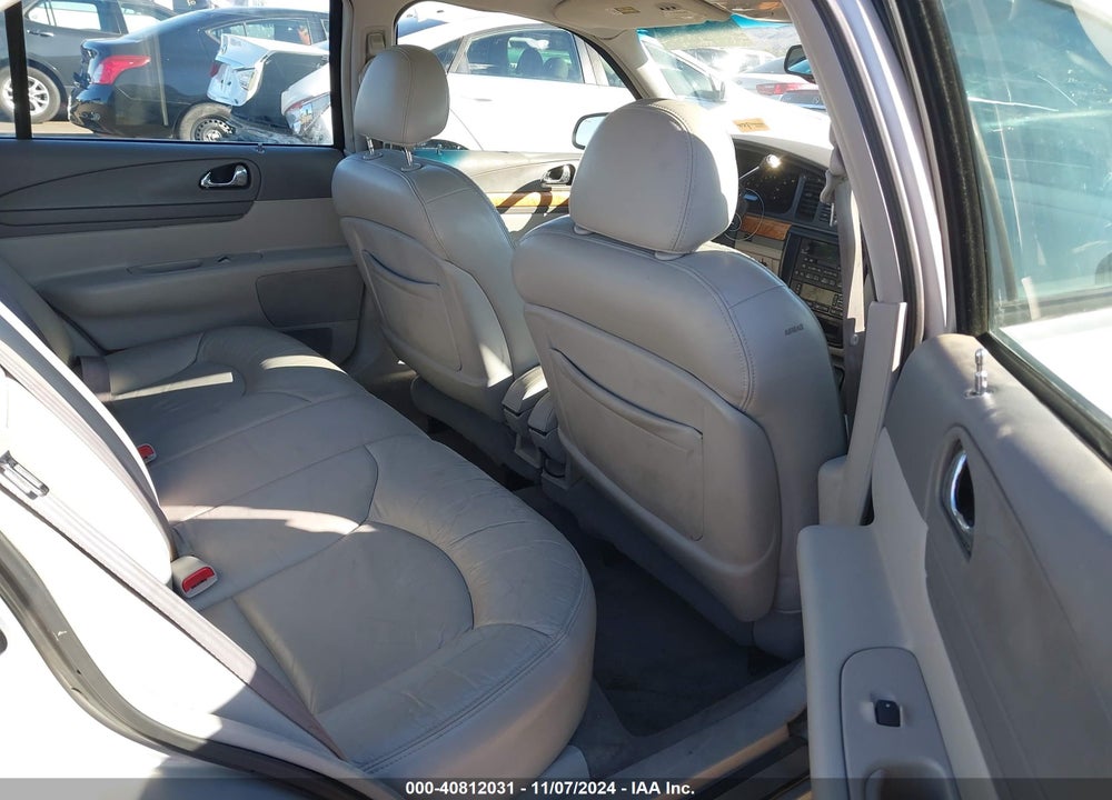 2001 LINCOLN CONTINENTAL VIN: 1LNHM97V11Y680972
