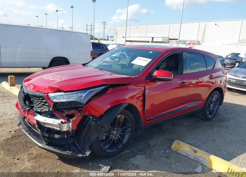 2021 ACURA RDX A-SPEC PACKAGE VIN: 5J8TC1H63ML022101