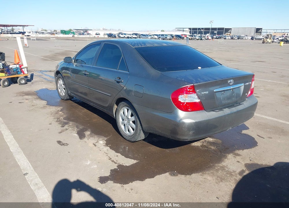 2002 TOYOTA CAMRY XLE V6 VIN: JTDBF32K420065251