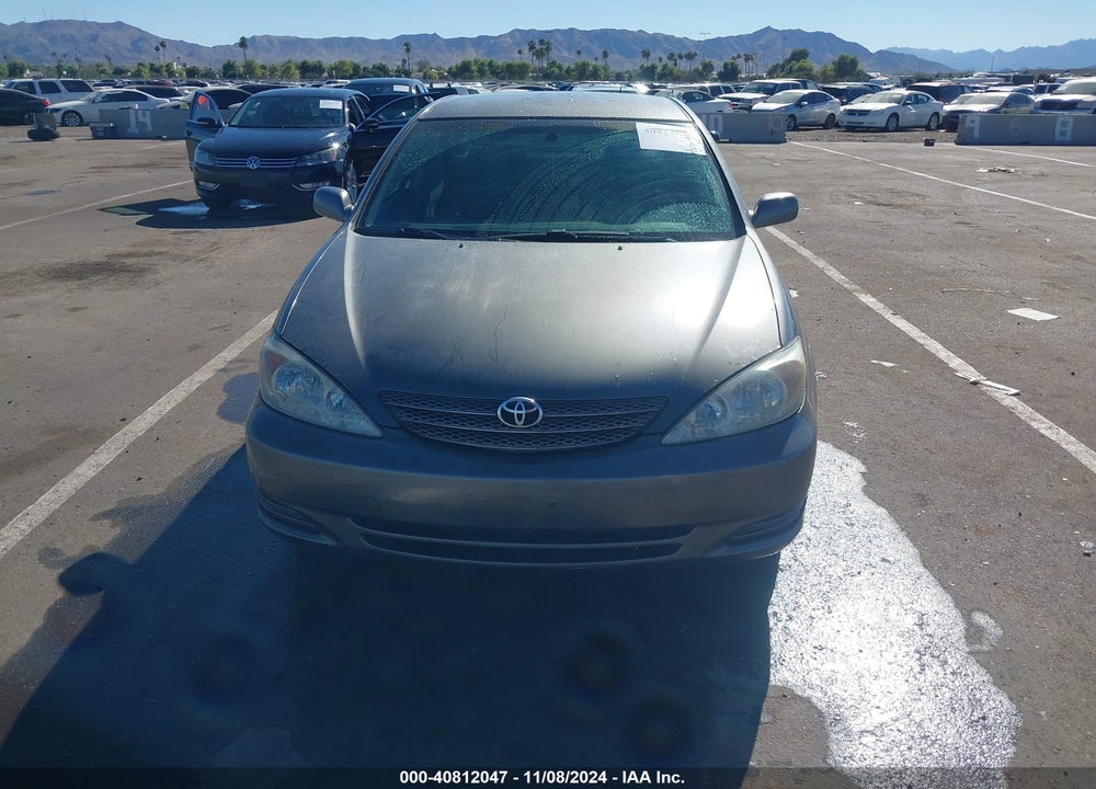 2002 TOYOTA CAMRY XLE V6 VIN: JTDBF32K420065251