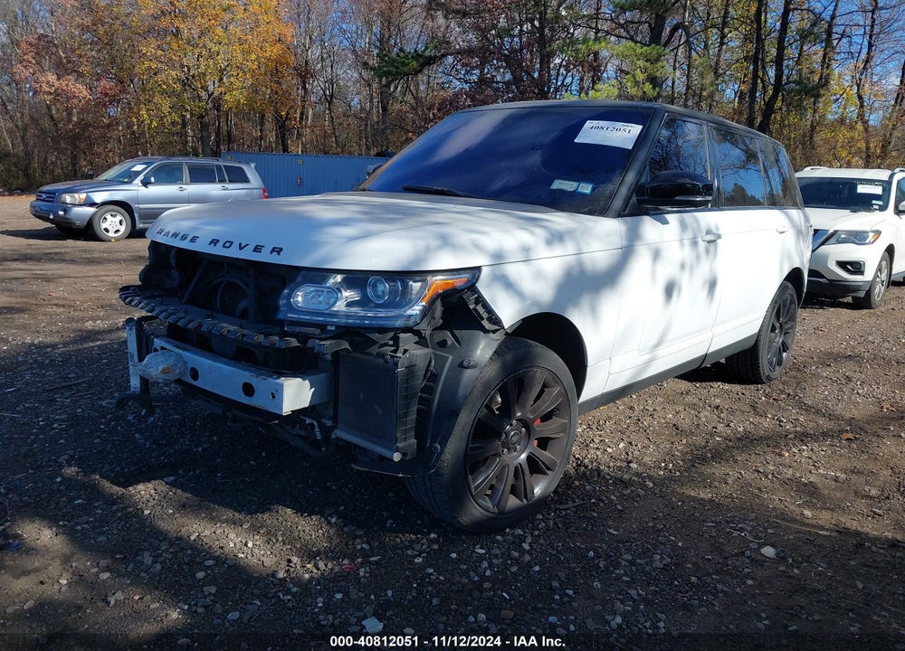 2015 LAND ROVER RANGE ROVER 5.0L V8 SUPERCHARGED AUTOBIOGRAPHY VIN: SALGV3TF8FA204137