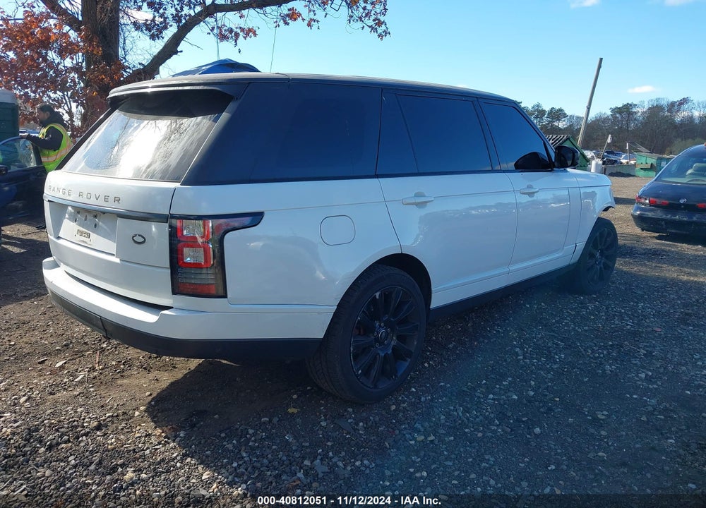 2015 LAND ROVER RANGE ROVER 5.0L V8 SUPERCHARGED AUTOBIOGRAPHY VIN: SALGV3TF8FA204137