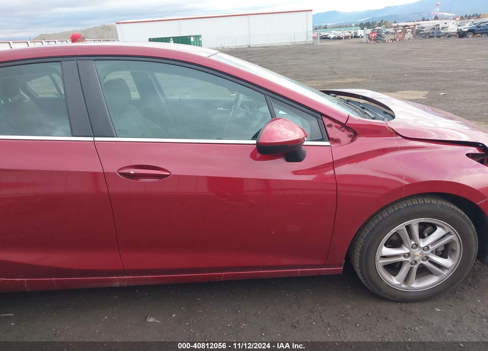 2018 CHEVROLET CRUZE LT AUTO VIN: 1G1BE5SM0J7245180