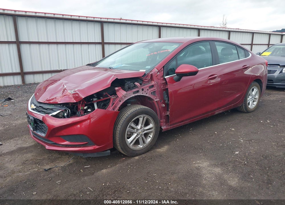 2018 CHEVROLET CRUZE LT AUTO VIN: 1G1BE5SM0J7245180