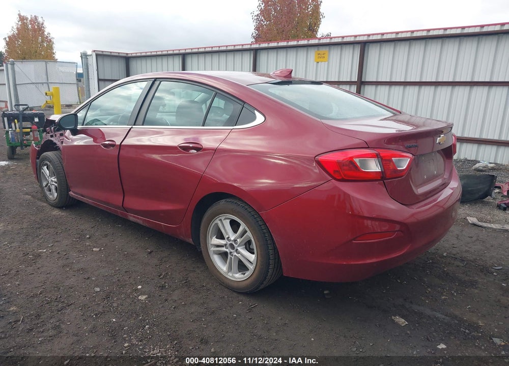 2018 CHEVROLET CRUZE LT AUTO VIN: 1G1BE5SM0J7245180