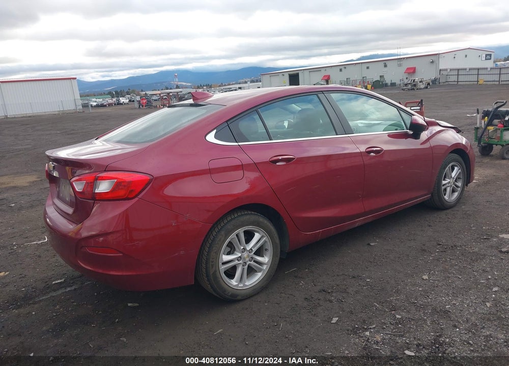 2018 CHEVROLET CRUZE LT AUTO VIN: 1G1BE5SM0J7245180