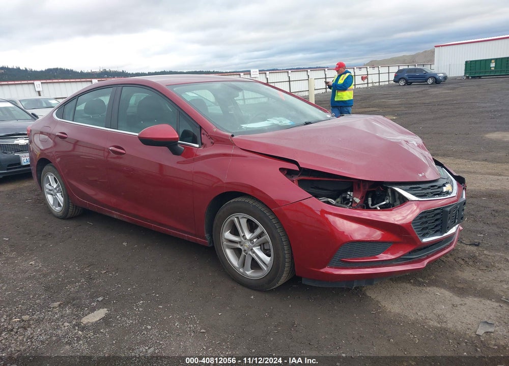 2018 CHEVROLET CRUZE LT AUTO VIN: 1G1BE5SM0J7245180