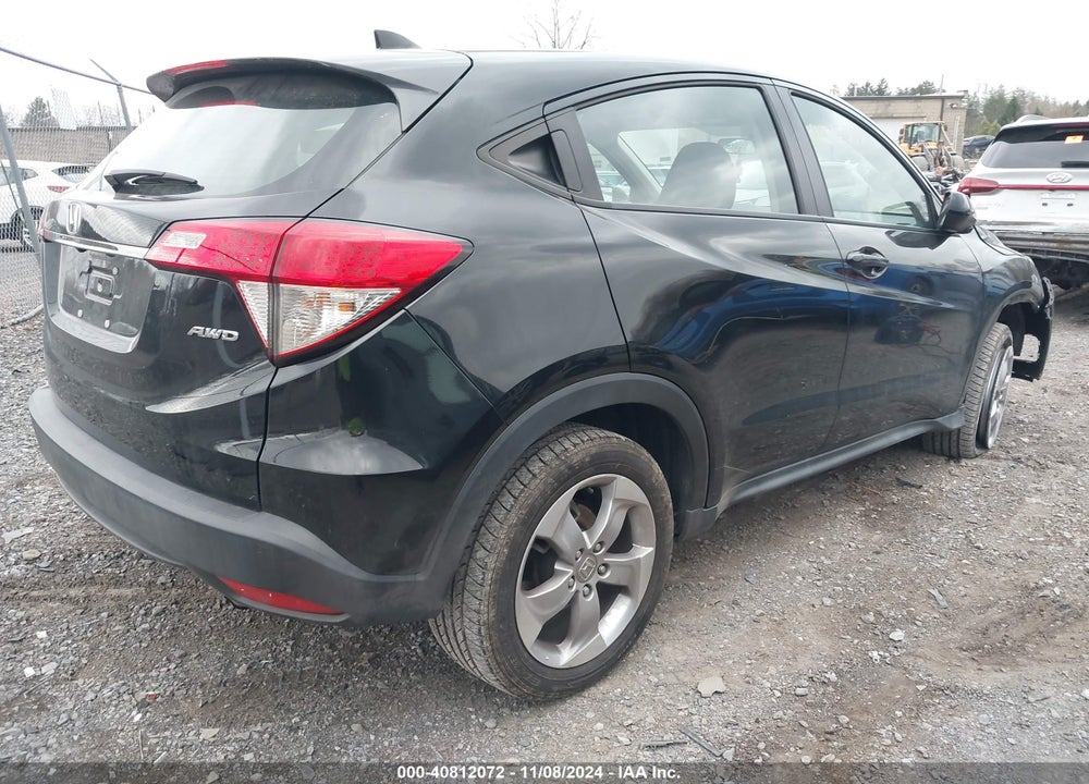 2019 HONDA HR-V LX VIN: 3CZRU6H38KG723567