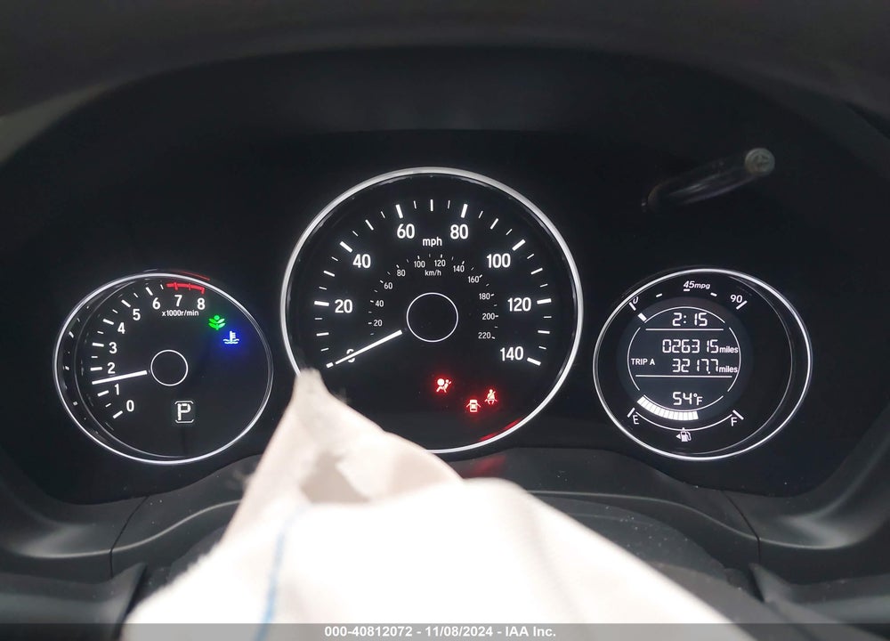 2019 HONDA HR-V LX VIN: 3CZRU6H38KG723567