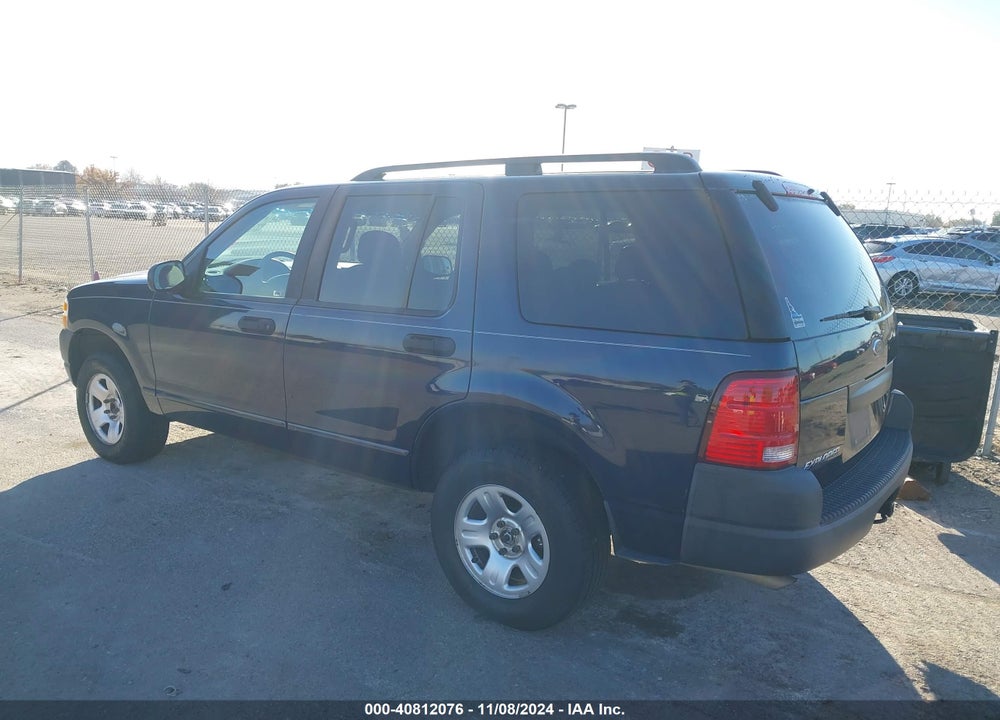 2003 FORD EXPLORER XLS VIN: 1FMZU62K43ZA12774
