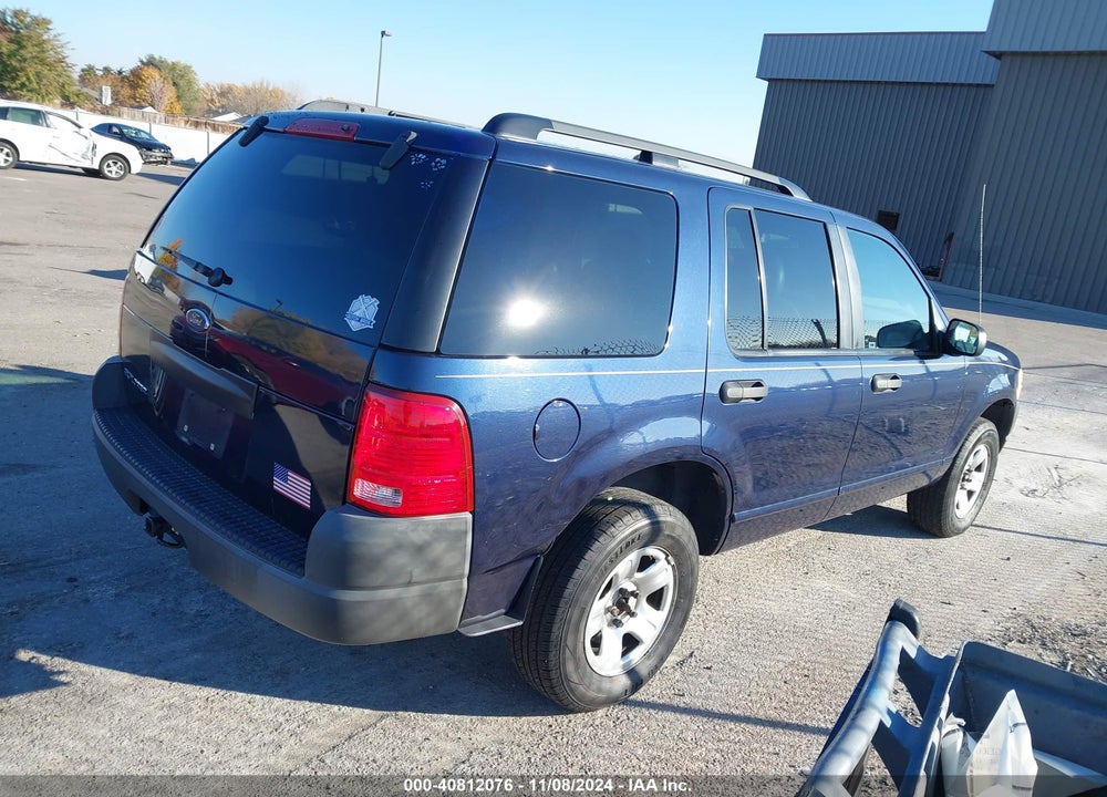 2003 FORD EXPLORER XLS VIN: 1FMZU62K43ZA12774