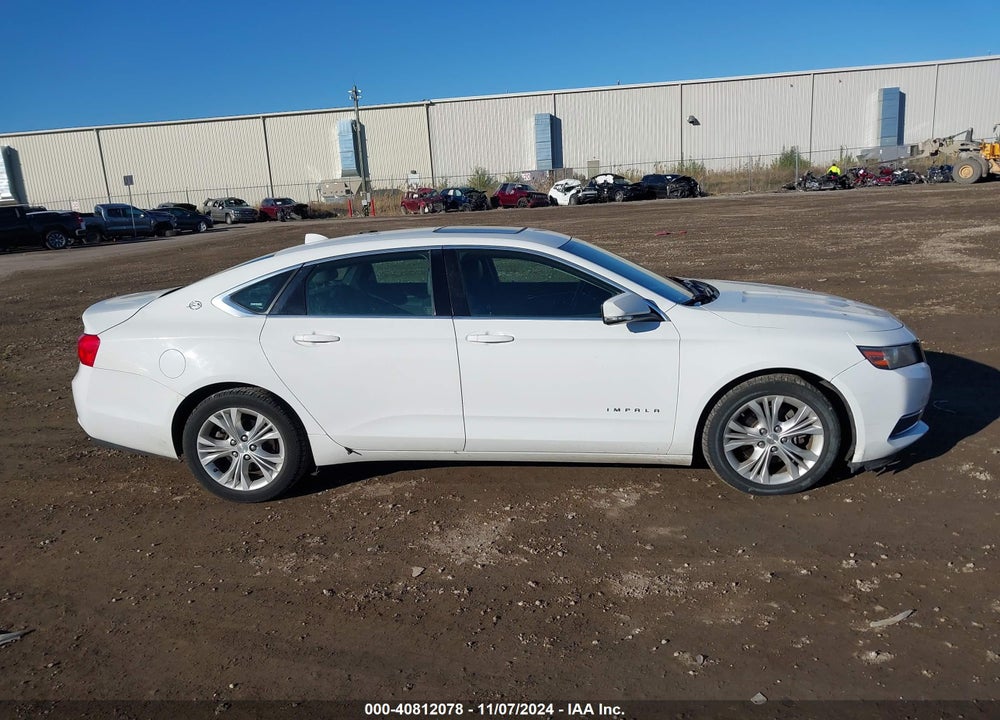 2014 CHEVROLET IMPALA 2LT VIN: 2G1125S32E9304455