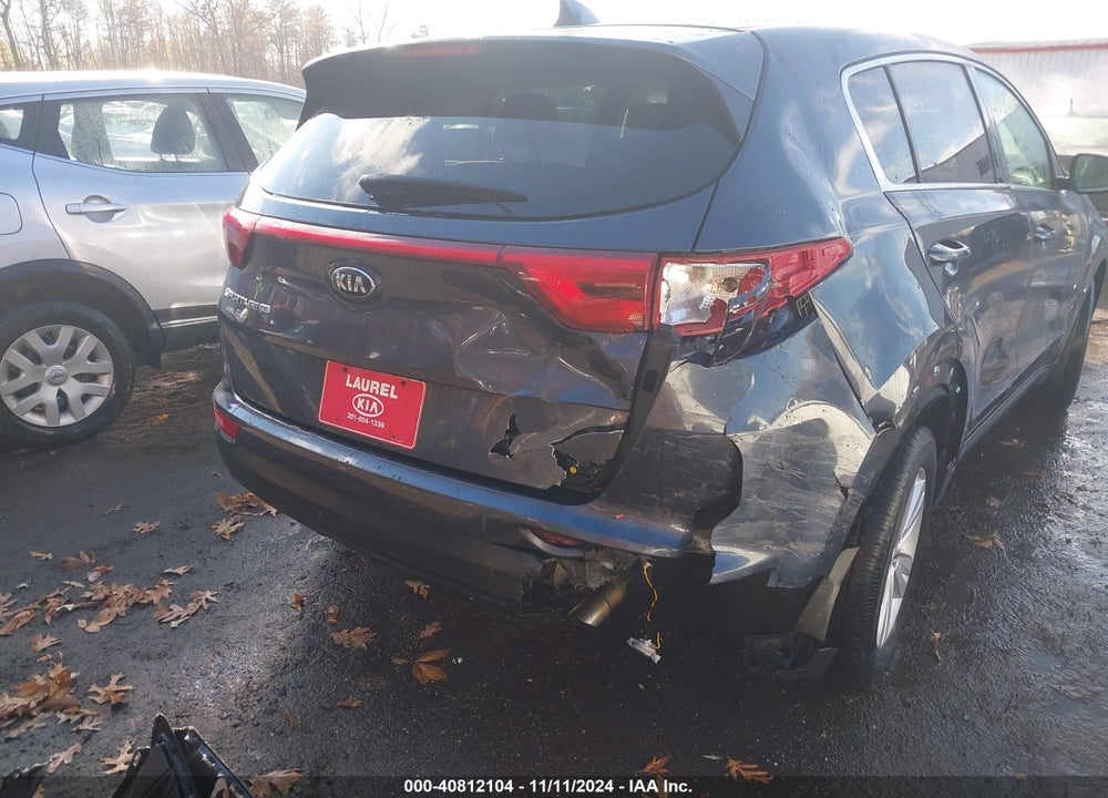 2018 KIA SPORTAGE LX VIN: KNDPM3AC8J7303985