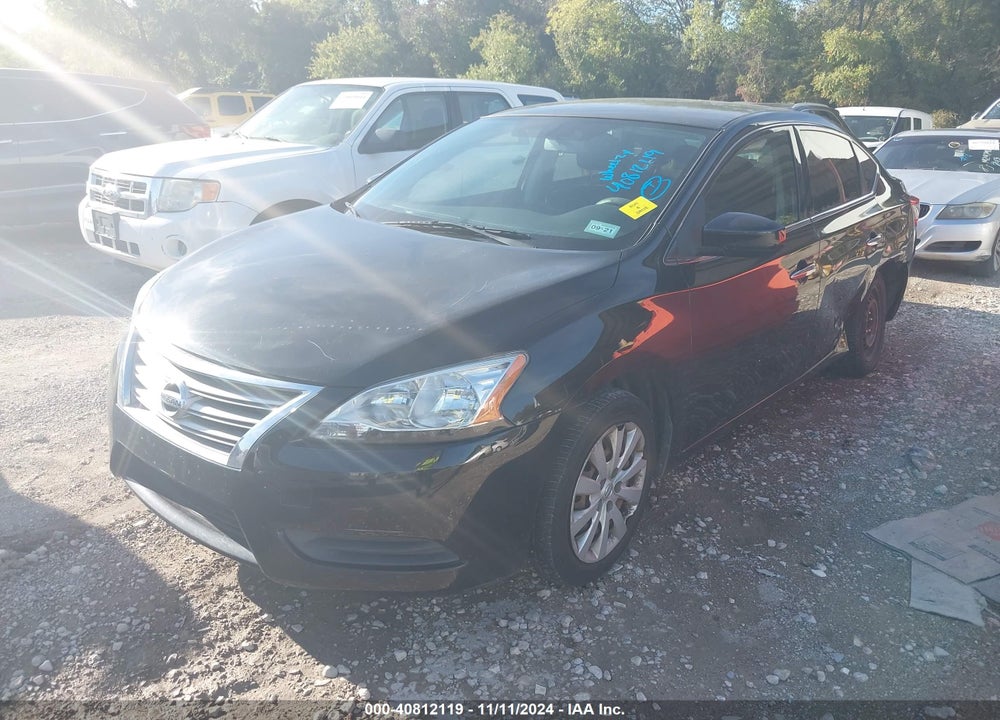 2014 NISSAN SENTRA S VIN: 3N1AB7AP9EY321389