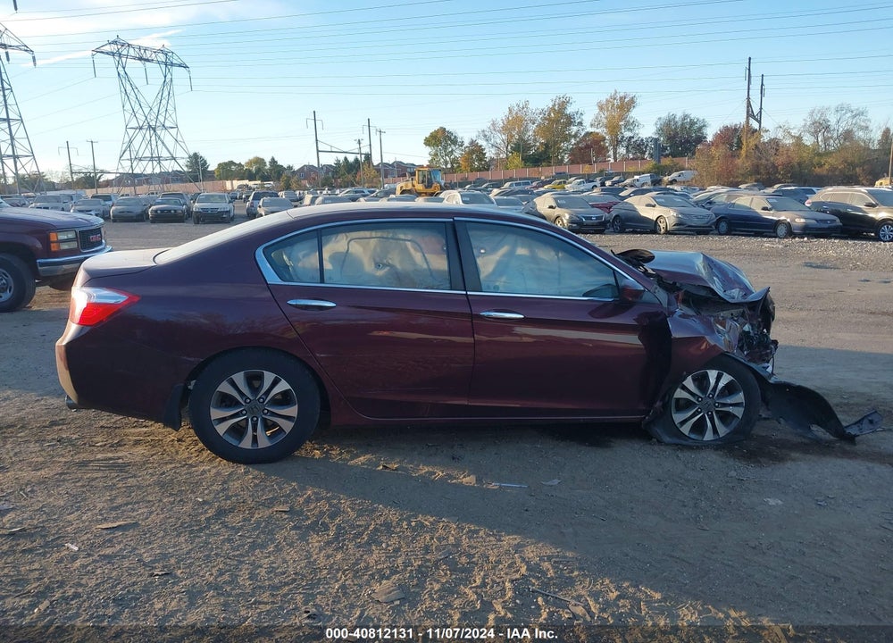 2014 HONDA ACCORD LX VIN: 1HGCR2F38EA202846