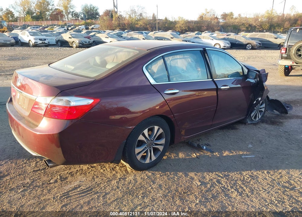 2014 HONDA ACCORD LX VIN: 1HGCR2F38EA202846