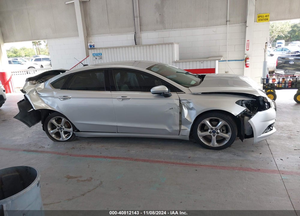 2016 FORD FUSION S VIN: 3FA6P0G79GR210847